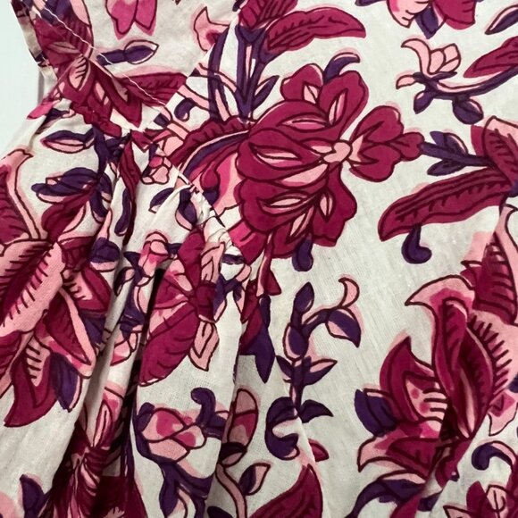 Evereve Ari Ruffle Collar Floral Print Blouse  SZ Small NEVER WORN - Picture 14 of 16